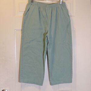 VINTAGE Y2K BRIGGS NEW YORK WOMAN CROPPED PANTS SIZE 8